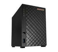 Asustor Drivestor 2 Gen 2 AS1202T, 2 Bay NAS, Quad-Core 1.7GHz CPU, 2.5GbE Port, 1GB DDR4, 3 USB 3.0, Network Attached Storage (Senza dischi)