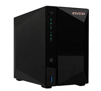 Asustor Drivestor 2 Pro AS3302T - 2 Bay NAS, Quad Core 1.4 GHz, 2,5 GbE, 2GB RAM DDR4, Network Attached Storage (Senza dischi)