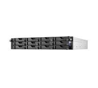 Server NAS Asustor AS6512RD Armadio (2U) Collegamento ethernet LAN Nero C3538 [AS6512RD/RAIL KIT]