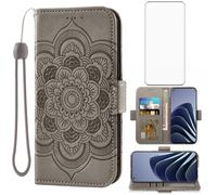 Asuwish Custodia a portafoglio per OnePlus 10 Pro One Plus 10Pro 5G con pellicola protettiva in vetro temperato e porta carte di credito accessori per cellulari On 1Plus 1 + Plus10 1+ Pro Ten Donne