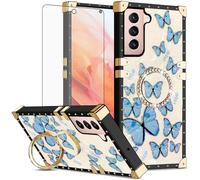 Asuwish Custodia per S21 Plus FXBKWHD DE blu