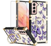 Asuwish Custodia per S21 Plus FXBKWHD DE, viola