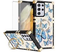 Asuwish Custodia per S21 Ultra FXBKWHD DE blu