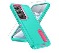 Asuwish Custodia per Samsung Galaxy S26 5G, con pellicola protettiva in vetro temperato, ibrida, con supporto nascosto, robusta, antiurto, resistente, protettiva, S 26 26S G5 SM-S942U, donne e uomini