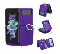 Asuwish Custodia per telefono per Samsung Galaxy Z Flip 4 5G 2022 Custodia a portafoglio con anello a tracolla Cordino Porta carte di credito Supporto Accessori Cellulari ZFlip4 Z4 Flip4 4Z Donne