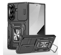 Asuwish Custodia per telefono per Samsung Galaxy Z Fold 7 Cover e supporto magnetico ad anello Kickstand Accessori per cellule Protettiva Hybrid Dual Layer Slim Silicone ZFold Z7 G Fold7 7Z ZFold7 5G