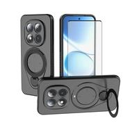 Asuwish Custodia per telefono per Xiaomi Redmi Note 15 Pro Plus 5G Cover con pellicola protettiva e cavalletto girevole a 360° antiurto Full Body sottile TPU Cell Accessories 15Pro 15Pro+ Donne Uomini