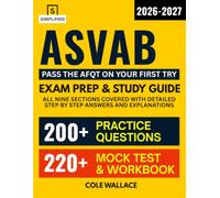 ASVAB Exam Prep and Study Guide 2026-2027: Pass the AFQT on Your First Try