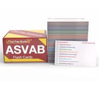 ASVAB Study Cards 2024-2025: ASVAB Prep and Practice Test Questions [Full Color Cards]