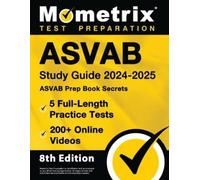 ASVAB Study Guide 2024-2025 - 5 Full-Length Practice Tests, ASVAB Pr (Tascabile)
