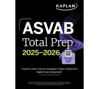 ASVAB Total Prep 2025-2026 (Tascabile) Kaplan Test Prep (PRESALE 22/05/2025)