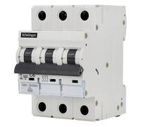 asvendo Elettrico/Schelinger/Interruttore di circuito/Interruttore LS/Fusibile automatico/Fusibile / 1 polo/ 3 poli/B o C / 2A - 63A / VDE (3 poli/B / 20A)