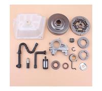 ASVGTRZ Gruppo Tamburo Corona pignone Frizione Adatto for MS361 MS 361 Kit Guarnizione Cuscinetto Filtro Olio a Vite Senza fine