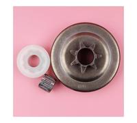 ASVGTRZ Kit Cuscinetto a rulli e pignone a Vite Senza fine for Tamburo Frizione Adatto for Motosega 340, 345, 350, EPA, 445, 445E, 450E.