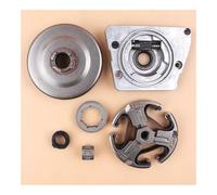 ASVGTRZ Kit di Ingranaggi a Vite Senza fine con Tamburo Frizione da 3/8 di Pollice, Adatto for motoseghe 61, 66, 266, 268, 272, XP 162, Parti di Ricambio