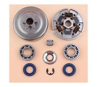 ASVGTRZ Kit Guarnizione Ruota dentata, Cuscinetto Tamburo Frizione, paraolio Adatto for Motosega MS180 MS170 018 017 1123 640 2003