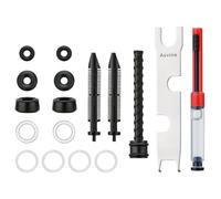 Asvine Accessori per penne stilografiche a pistone e vuoto, kit di riparazione, O-ring, guarnizioni, biella, grasso, alimentazione, chiave