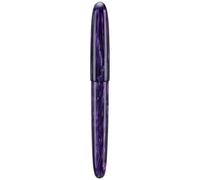 Asvine C80 - Penna stilografica #8 con punta extra fine e convertitore d'inchiostro, confezione inclusa, viola ondulato