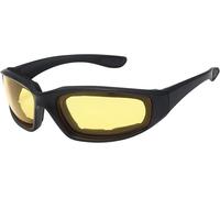 ASVP Shop 90s Ali G Costume Occhiali - Giallo Lens Stile Rapper Imbottito Shades