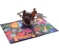 ASVP Shop Biglietto Pop Up 3D Tattoo Con Busta Per Compleanno