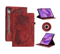 AsWant Custodia per Lenovo Idea Tab Pro 12.7" 2025 TB-373FU TB-375FC - Custodia in pelle PU con funzione di supporto/portafoglio Lenovo Idea Tab Pro (rosso)