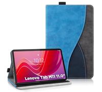 AsWant Custodia per Lenovo Tab M11 Tablet - Pelle Ultra PU Case con Funzione Stand Tablet Protettiva Lenovo Tab M11 (Blu)