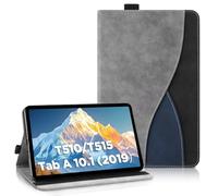 AsWant Custodia per Samsung Galaxy Tab A 10.1 2019 Cover SM-T510 / SM-T515, Pelle PU Case con Funzione Stand Tablet Protettiva Galaxy Tab A 10.1 (Gray)