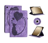 AsWant Custodia per Samsung Galaxy Tab A9 Plus 11 Pollici 2023 SM-X210/ X215/ X216 - Custodia Pelle ultra sottile con Magnetica Protettiva Cover Galaxy Tab A9 Plus (Viola)