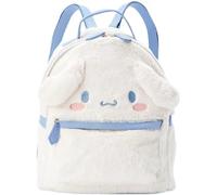 Asweeting Kawaii Cinnamoroll My Melody Plush Bag, Cute Lolita JK Figure Backpack School Handbag, Gift Backpack (White)