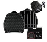 Asxibeu Pedali compatibili con Shimano SPD-SL, pedali a scatto per bici da corsa, adattatore in PP, pedale piatto, leggero antiscivolo, nylon leggero per tutti i giorni e il tempo libero (2 pezzi)