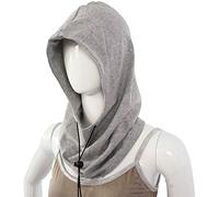 ASXZ Cappello di Protezione dalle Radiazioni EMF, Blocco EMF RF - Torri cellulari - Contatori Intelligenti - WiFi, Protezione della Testa, prevenzione del Mal di Testa,Light Grey