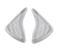 Asyduey 1 Coppia di Gel Pad Toe solette per calzature/scarpe troppo a punta - Clear
