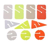 Asyduey 10 Pezzi Indicatore per Immersioni in Caverna, Triangolo per Immersione, Indicatore di, Corda Guida per Immersioni Subacquee, Luce