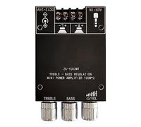 Asyduey -1002MT Scheda 'Amplificatore di Potenza Bluetooth 5.0 Parti della Scheda 'Amplificatore di Canale da 100 W con Protezione da Cortocircuito per Sound Box
