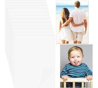 Asyduey 12 Cartelli per Foto in Metallo per Sublimazione - 8x12 Pollici Cartello per Foto Poster Vuoto Cornice per Foto in Metallo per Interni Ed Esterni Durevole Facile da Installare Facile da Usare