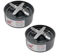 Asyduey 2 Pezzi di Ricambio Lame per Spremiagrumi per 600W / Pro 900W Estrattore Estrattore di Nutrienti Estrattore di Frullati Pezzi di Ricambio