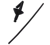 Asyduey 20pcs Nero Gancio per Esche da Pesca Impact Shield Esche per Pesca in Mare Ganci per Esche Clip Accessorio per la Pesca