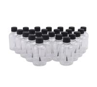 Asyduey 24 Bottiglie di Colla da 1.7 Once per Arte, Bottiglie Vuote per Pittura con Pennelli, Forniture per e Arti per Bambini e Neonati.