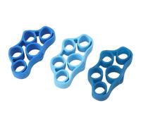 Asyduey 3 nel 1 Finger Barella Fasce Mano Estensore Ginnico Finger Grip Adduttori Trainer per Avambraccio Esercizio Chitarra Finger e Grips Arrampicata su