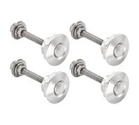 Asyduey 4X Quick Release Push Hood Latch Button Car Pin Bonnet Lock Fermo per Paraurti Fermi
