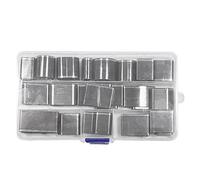 Asyduey 52 Pcs Shapes Leather Punch Tool Set Hole Punch Cutter per In Pelle Fai-Da-Te Fatto A Mano