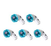 Asyduey 5PCS da Pesca Elettronica Luce Allarmi per Morsi di Pesce da Esterno Luce Antiscivolo da Pesca Luce A Induzione Durevole