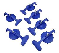 Asyduey 6Pc Ventosa Set di Ventose per Finestra Ventose Adatte per Sigillare il Lunotto Posteriore All'Incollaggio di Riparazione del Parabrezza In Vetro Convertibile Superiore