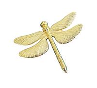 Asyduey 6PCS Dragonfly Portatovagliolo DIY Hotel Tavolo da Banchetto per Matrimonio Display Tovagliolo nel Metallo Fibbia Decorazione Natalizia