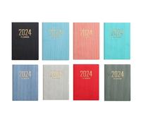 Asyduey 8 PZ 2024 Agenda Tascabile Calendario Tascabile Settimanale Mensile da 3,1x4,2 Pollici, Agenda e Organizzatore