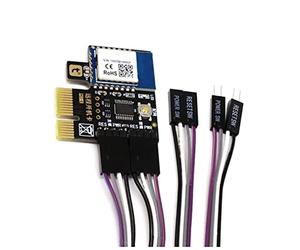 Asyduey A3 Tuya WiFi PC Interruttore di Alimentazione Computer Desktop Avvio Remoto Scheda di Avvio Telelavoro Pice Mini Card Nero