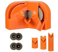 Asyduey Affilatore Multiuso per Punte da Trapano in Plastica Arancione, per Affilare Punte da Trapano.