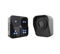 Asyduey Allarme 800M Un Lungo Raggio Wireless Resistente alle Intemperie Rilevatore di Sensori di Movimento per La Sicurezza Domestica Monitor-Spina Europea