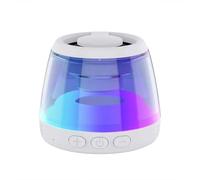 Asyduey Altoparlante Bluetooth Magnetico con Illuminazione RGB, Mini Cassa Acustica Portatile, Supporto per Telefono Wireless e Torre per Altoparlanti Bluetooth, A
