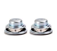 Asyduey Altoparlanti Portatili Mini Audio da 2 Pezzi 40 mm 16 Core 4 Ohm 5 W Altoparlante Gamma Altoparlante Magnetico NdFeB Laterale nel Gomma Rubber